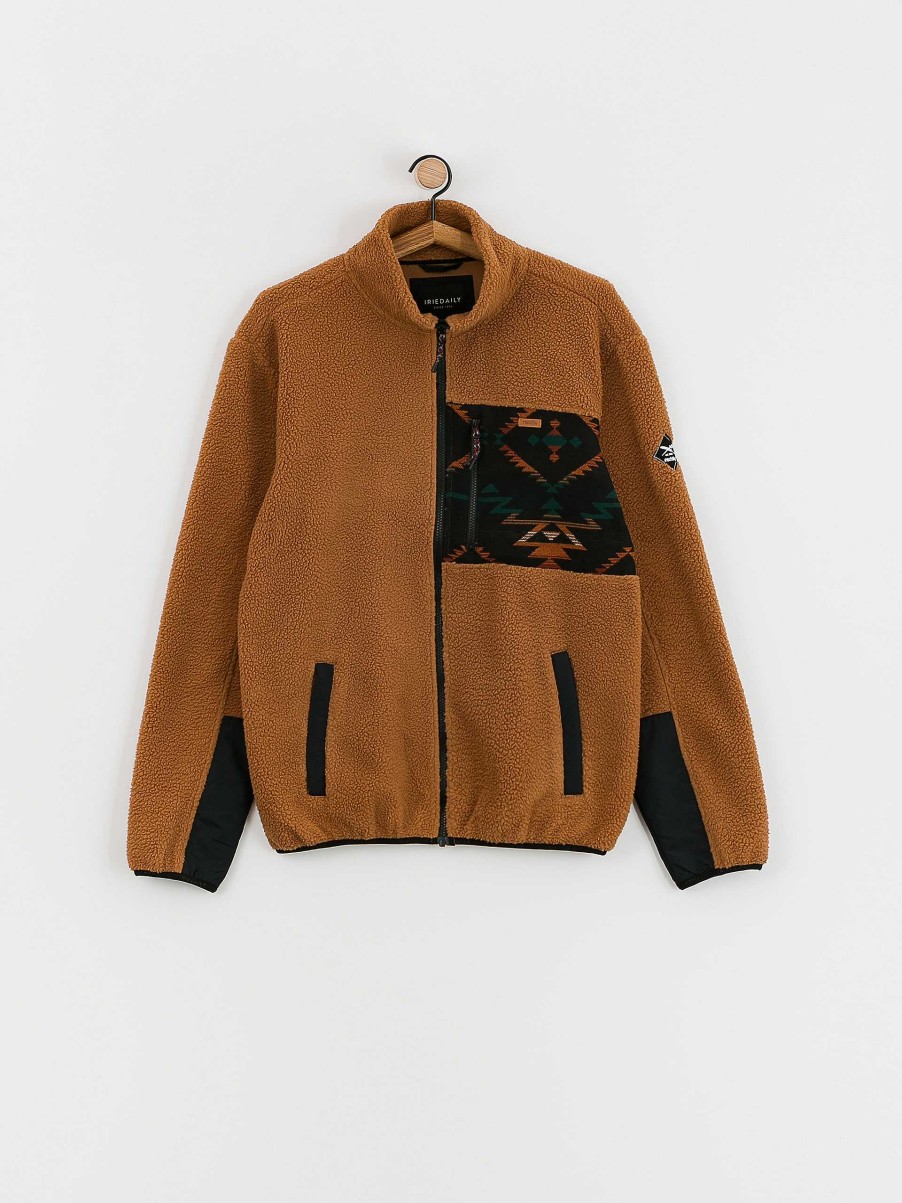 Clothing Iriedaily Jackets | Iriedaily Wonderer Track Jacket Brown