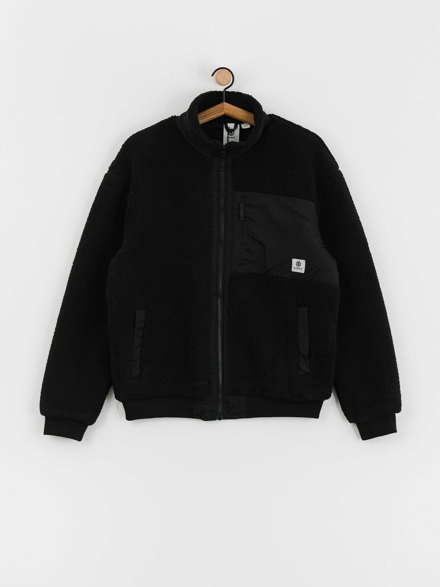 Clothing Element Jackets | Element Oak Sherpa Jacket Black