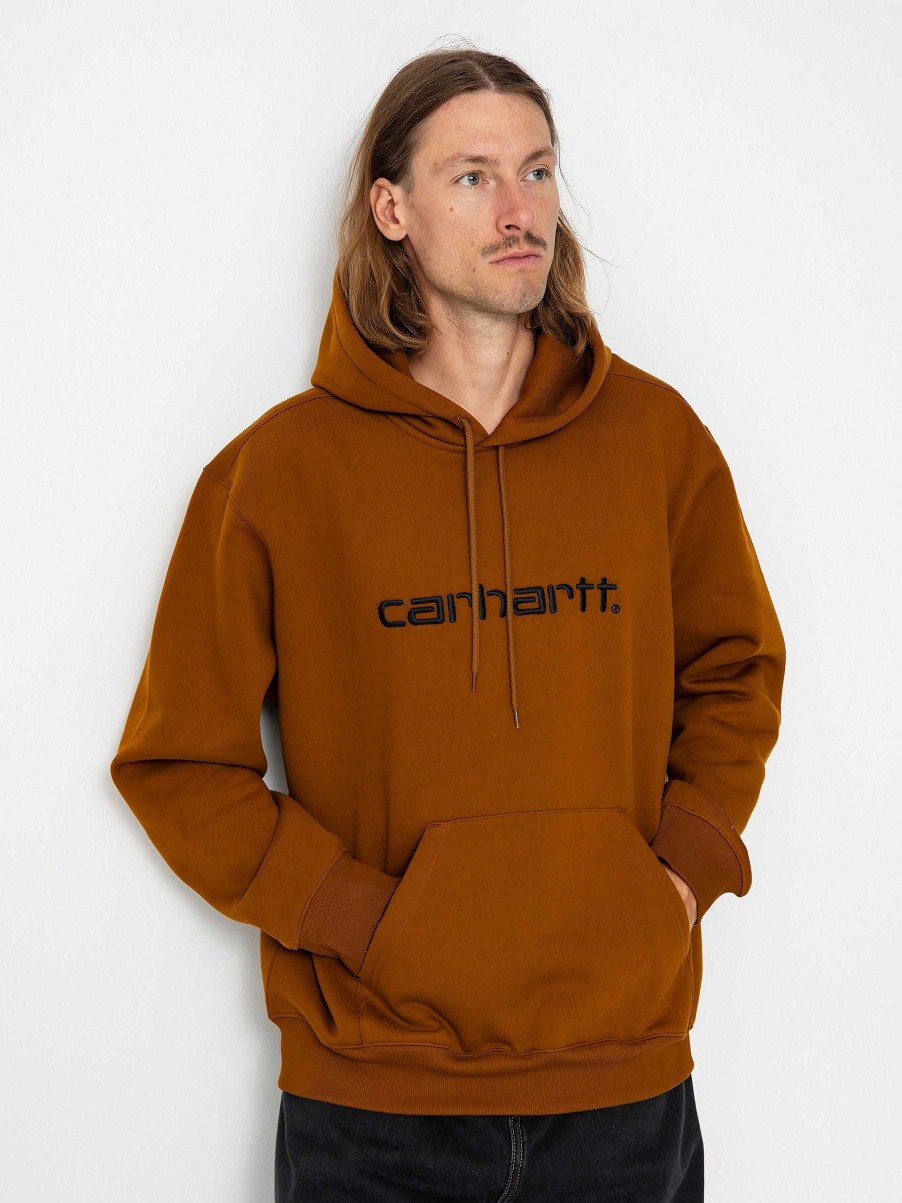 Clothing Carhartt WIP Sweatshirts/Hoodies | Carhartt Wip Carhartt Hd Hoodie Brown