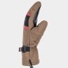 Clothing Quiksilver Snowboard Gloves | Quiksilver Broad Peak Mitt Gloves Brown