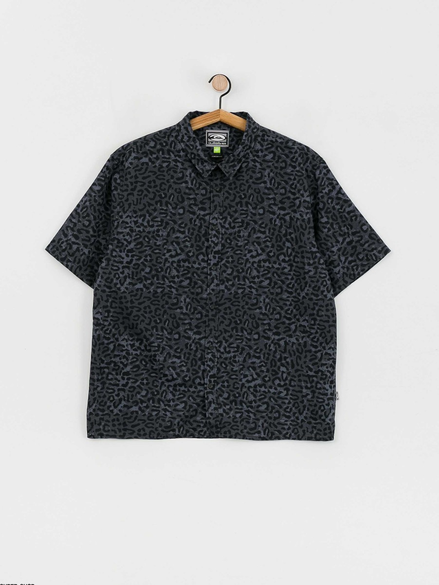 Clothing Quiksilver Shirts | Quiksilver Authentic Influenced Shirt Black