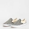 Shoe Vans Low-Tops | Vans Shoes Classic Slip On White/Black