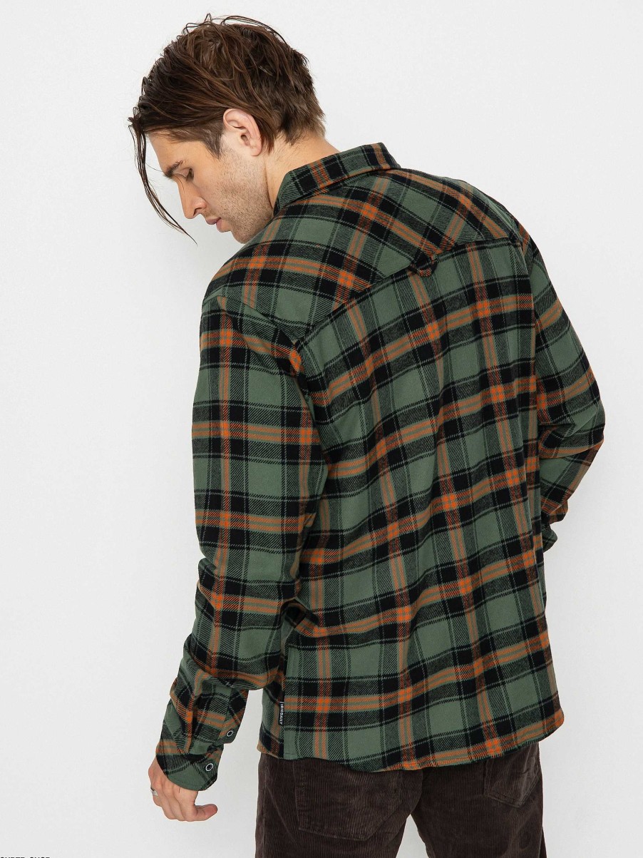 Clothing Iriedaily Shirts | Iriedaily Rosomako 2.0 Shirt Green