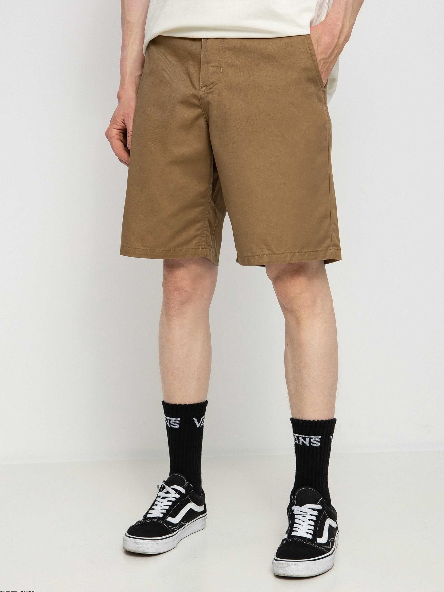 Clothing Vans Shorts | Vans Authentic Chino Relaxed Shorts Brown