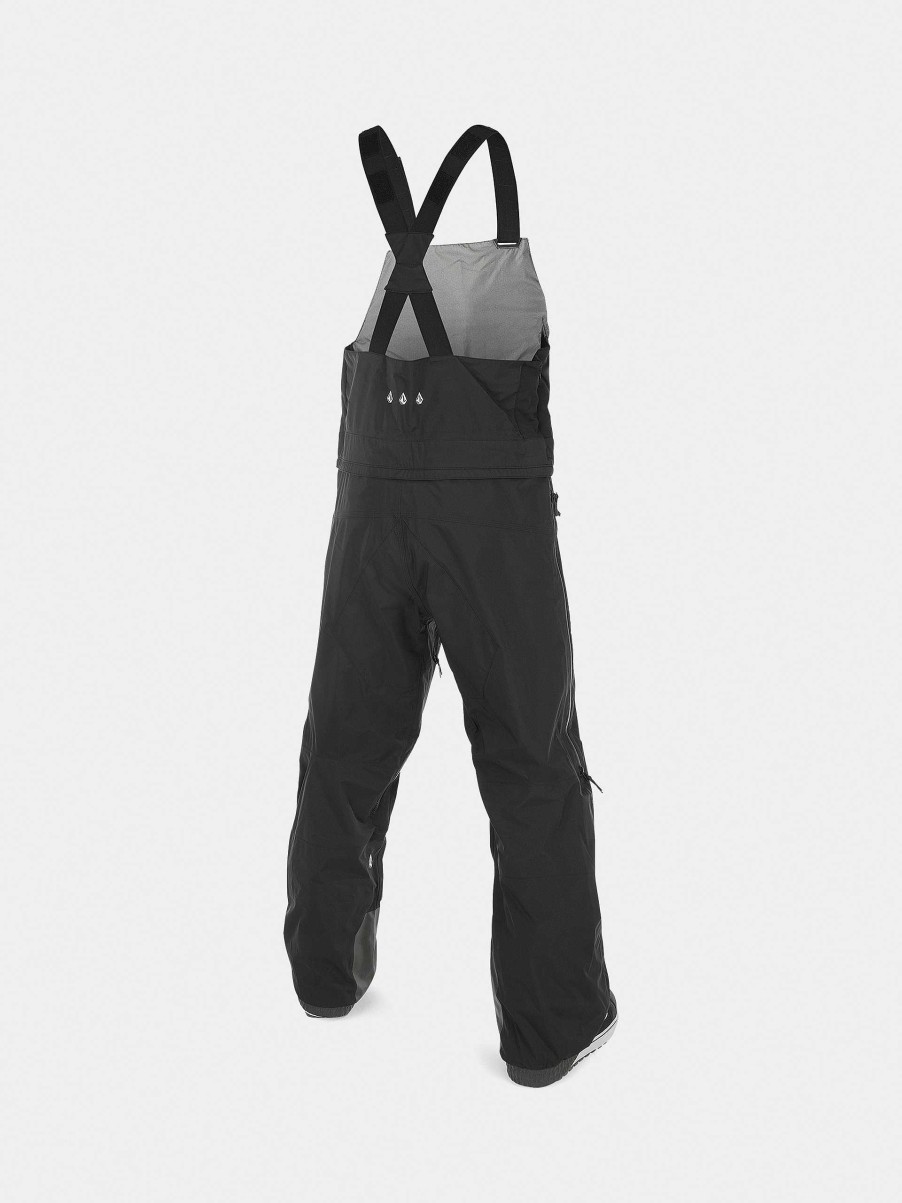 Clothing Volcom Snowboard Pants | Mens Volcom 3L Gore Tex Bib Overhauler Snowboard Pants Black