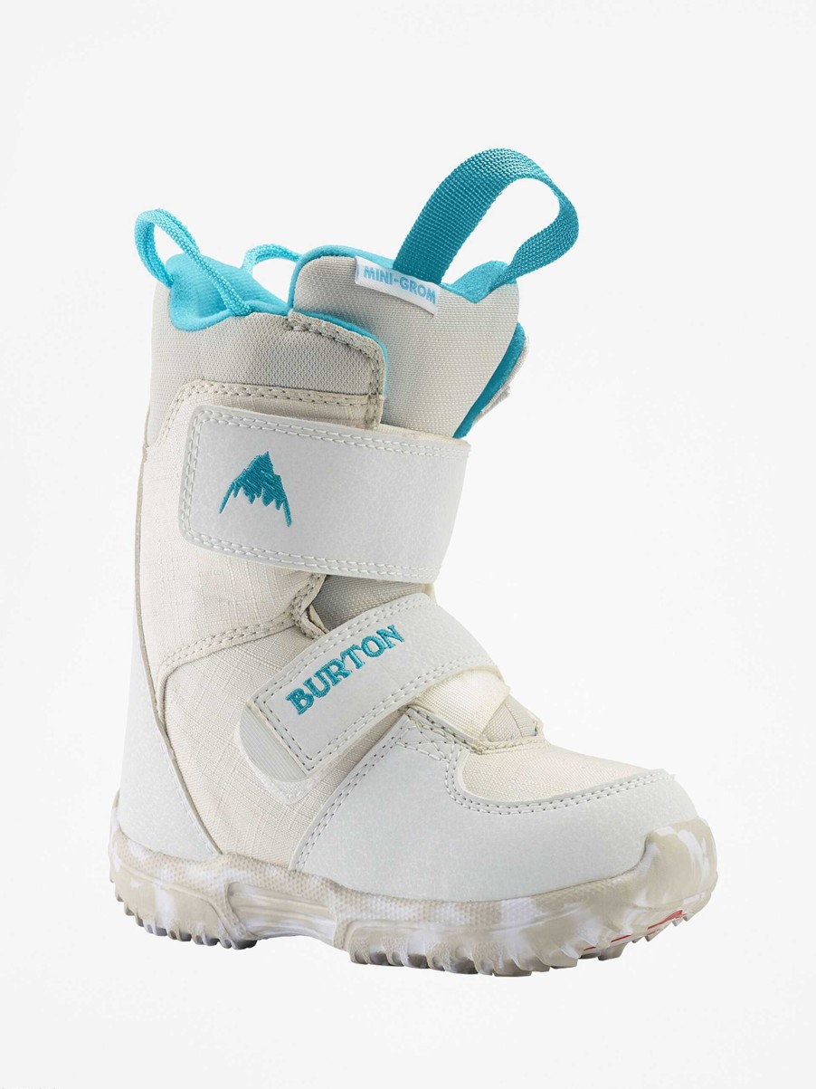 Shoe Burton Soft | Burton Mini Grom Snowboard Boots White