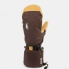 Clothing Crab Grab Snowboard Gloves | Crab Grab Cinch Mitt Gloves Brown