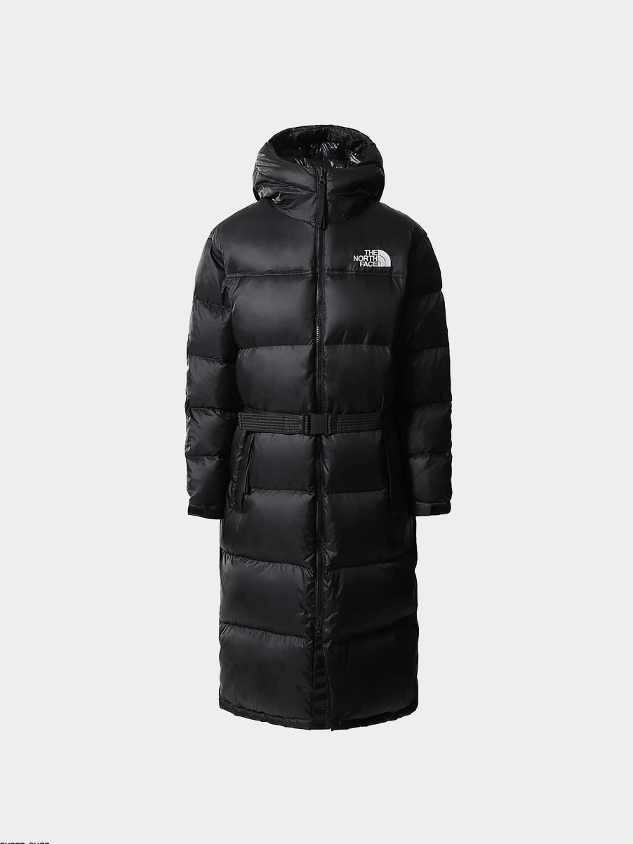 Clothing The North Face Jackets | The North Face Nuptse Parka Jacket Wmn Black