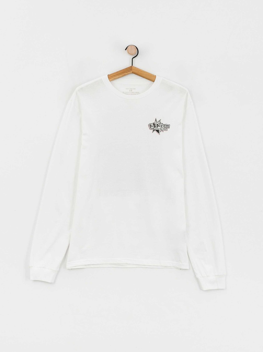 Clothing Volcom Longsleeves | Volcom V Ent Lp Longsleeve White