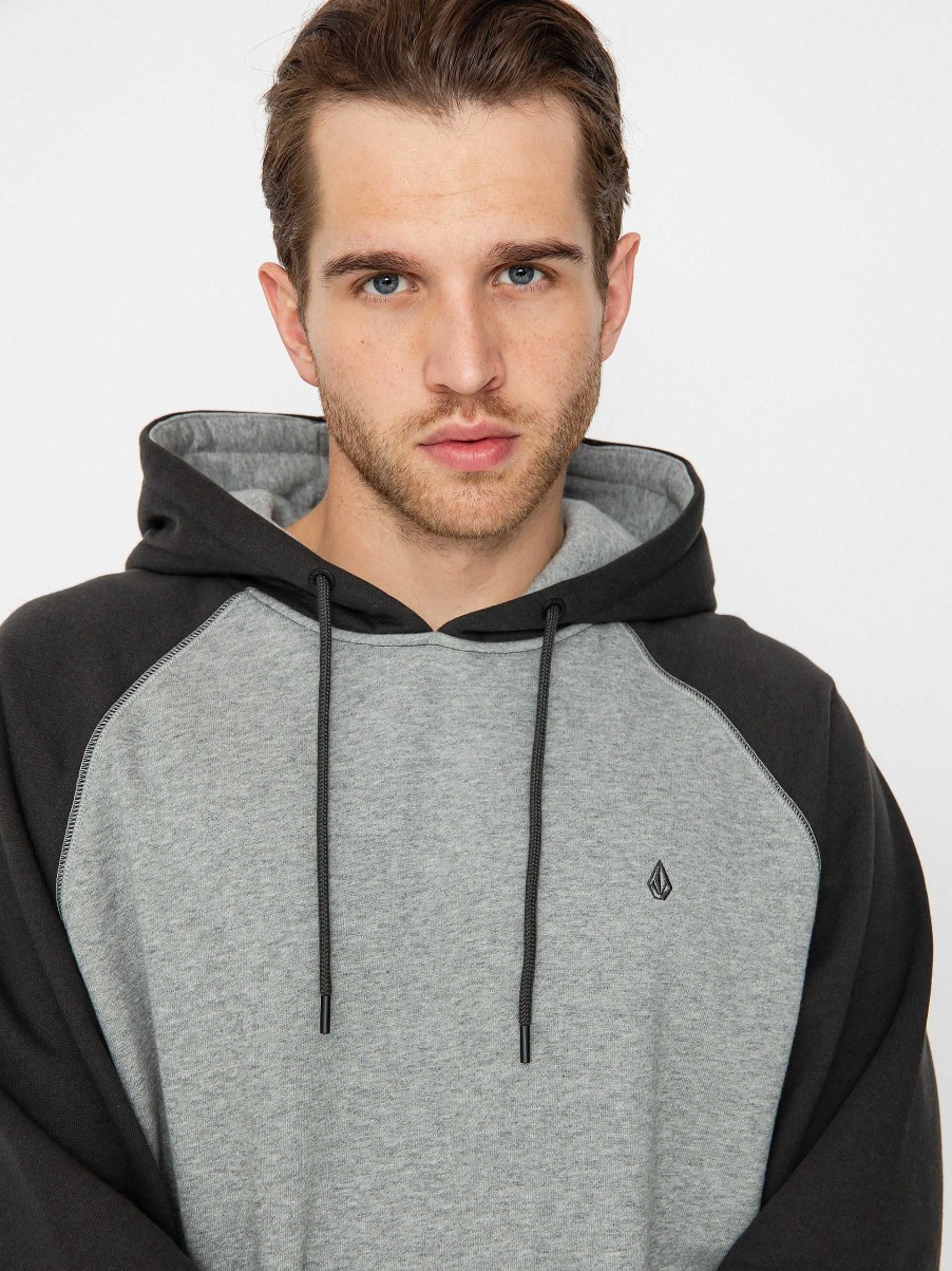 Clothing Volcom Sweatshirts/Hoodies | Volcom Homak Hd Hoodie Grey