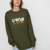 Clothing Vans Longsleeves | Vans Coastal Vintage Longsleeve Green