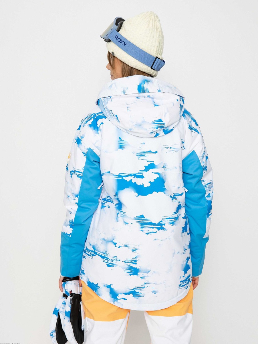 Clothing Roxy Snowboard Jackets | Womens Roxy Chloe Kim Snowboard Jacket Blue