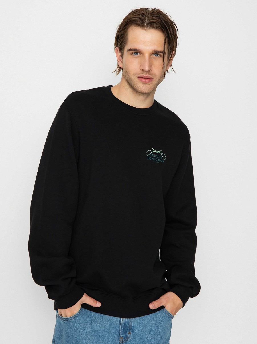 Clothing Iriedaily Sweatshirts/Hoodies | Iriedaily Bonsigh Sweatshirt Black