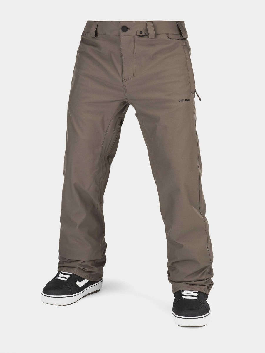 Clothing Volcom Snowboard Pants | Mens Volcom Freakin Snow Chino Snowboard Pants Brown