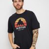 Clothing Burton T-Shirts | Burton T-Shirt Underhill Black