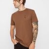 Clothing Iriedaily T-Shirts | Iriedaily Nutcrax Emb T-Shirt Brown