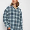 Clothing Deus Ex Machina Shirts | Deus Ex Machina Vacay Check Shirt Blue