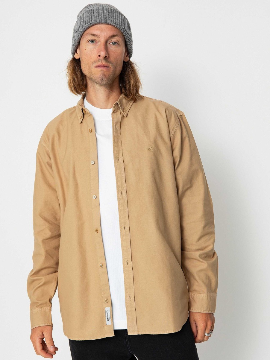 Clothing Carhartt WIP Shirts | Carhartt Wip Bolton Shirt Yellow