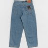 Clothing Vans Pants | Vans Check 5 Baggy Denim Pants Blue