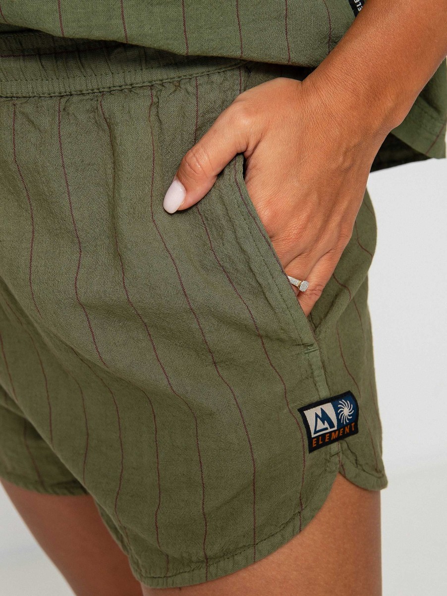 Clothing Element Shorts | Element Lodge Shorts Wmn Green