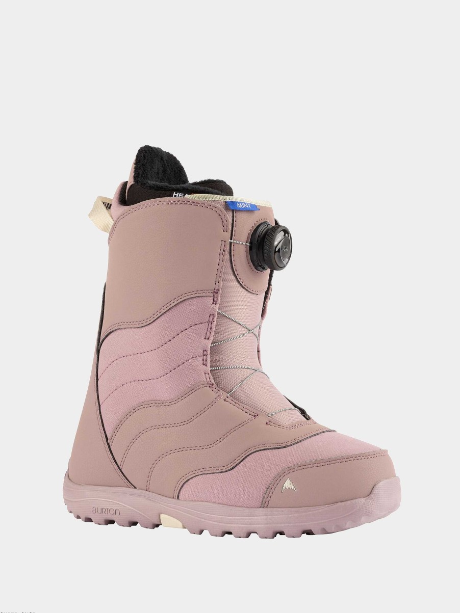 Shoe Burton Soft | Womens Burton Mint Boa Snowboard Boots Pink