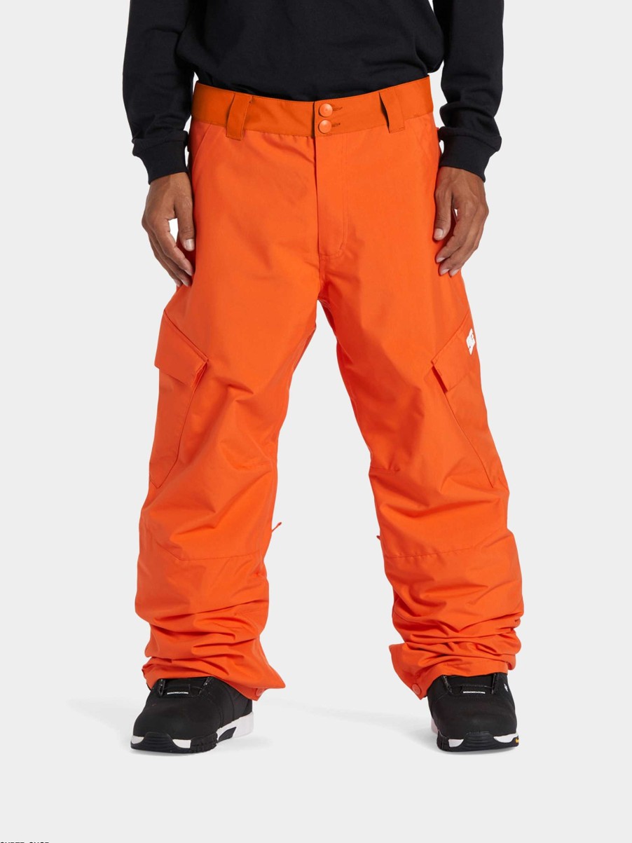 Clothing DC Snowboard Pants | Mens Dc Banshee Snowboard Pants Orange