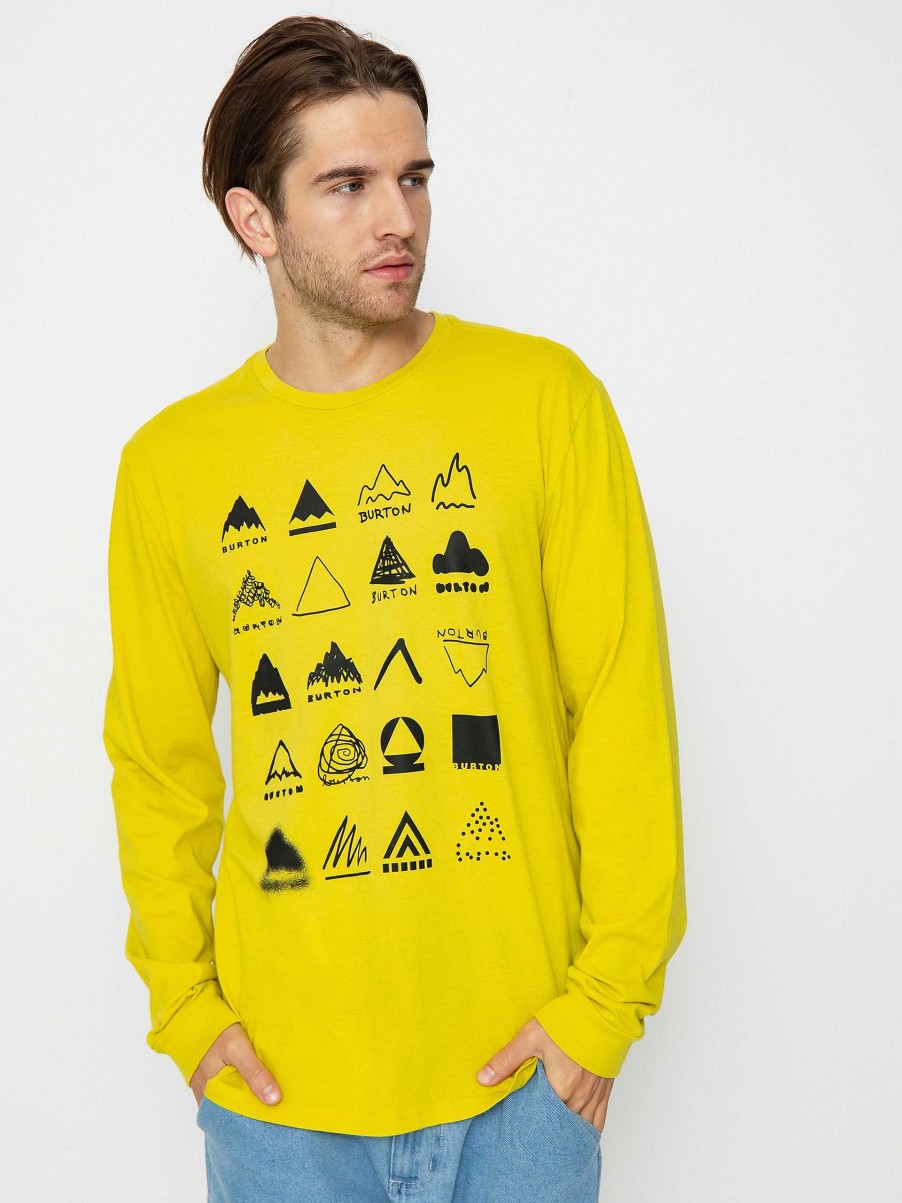 Clothing Burton Longsleeves | Burton Mistbow Longsleeve Yellow