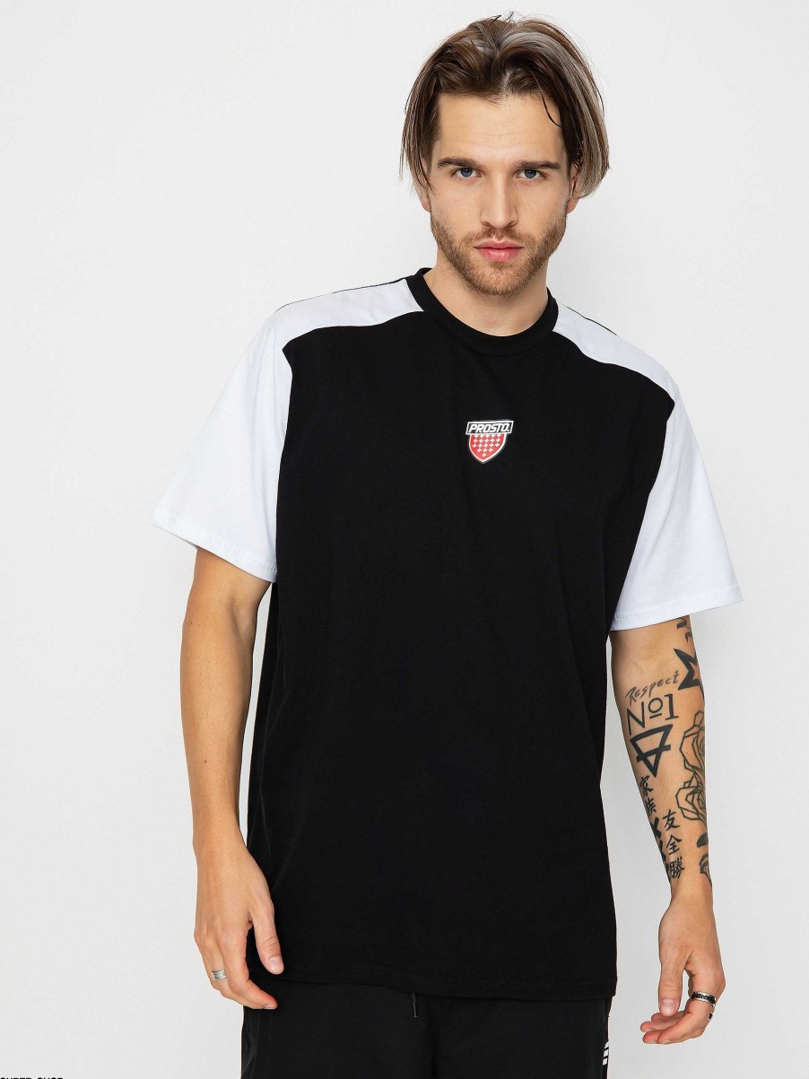 Clothing Prosto T-Shirts | Prosto Tekno T-Shirt Black