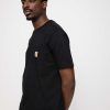 Clothing Carhartt WIP T-Shirts | Carhartt Wip Pocket T-Shirt Black