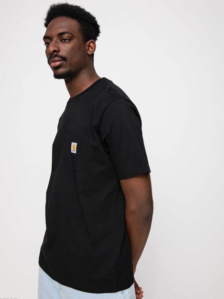 Clothing Carhartt WIP T-Shirts | Carhartt Wip Pocket T-Shirt Black