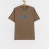 Clothing Carhartt WIP T-Shirts | Carhartt Wip Spin Script T-Shirt Brown