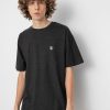 Clothing Volcom T-Shirts | Volcom Circle Blanks Hth T-Shirt Black