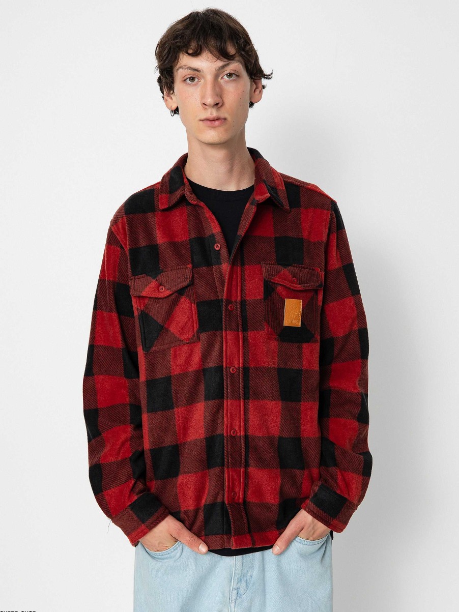 Clothing Etnies Shirts | Etnies Woodsman Hd Shirt Orange