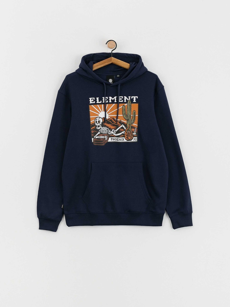 Clothing Element Sweatshirts/Hoodies | Element Dusk Sweatshirt Navy Blue