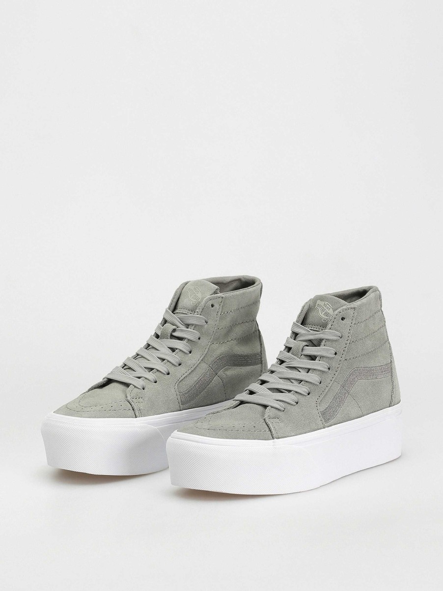 Shoe Vans High-Tops | Vans Sk8 Hi Tapered Stackform Shoes Grey