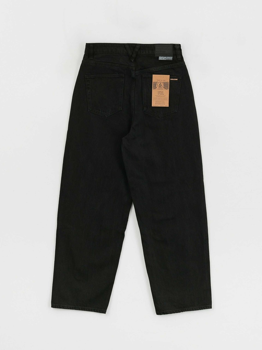 Clothing Volcom Pants | Volcom Weellow Denim Pants Wmn Black