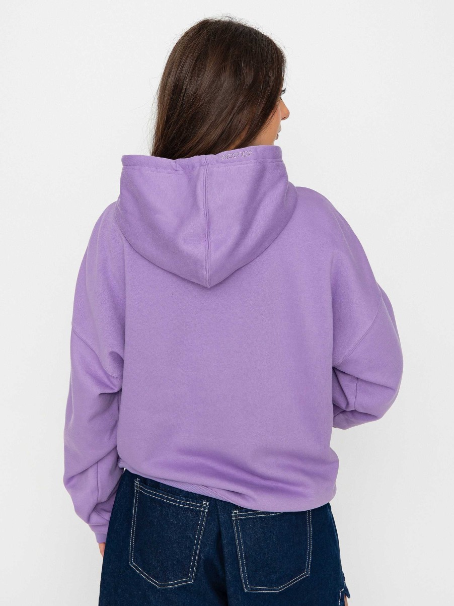 Clothing Volcom Sweatshirts/Hoodies | Volcom Stone Heart Ii Hd Hoodie Wmn Violet