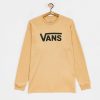 Clothing Vans Longsleeves | Vans Classic Longsleeve Beige