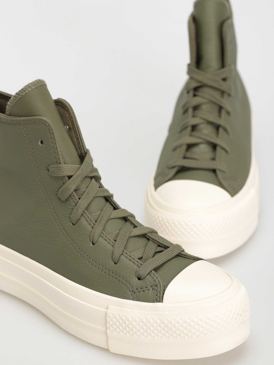 Shoe Converse High-Tops | Converse Chuck Taylor All Star Lift Hi Chucks Wmn Green