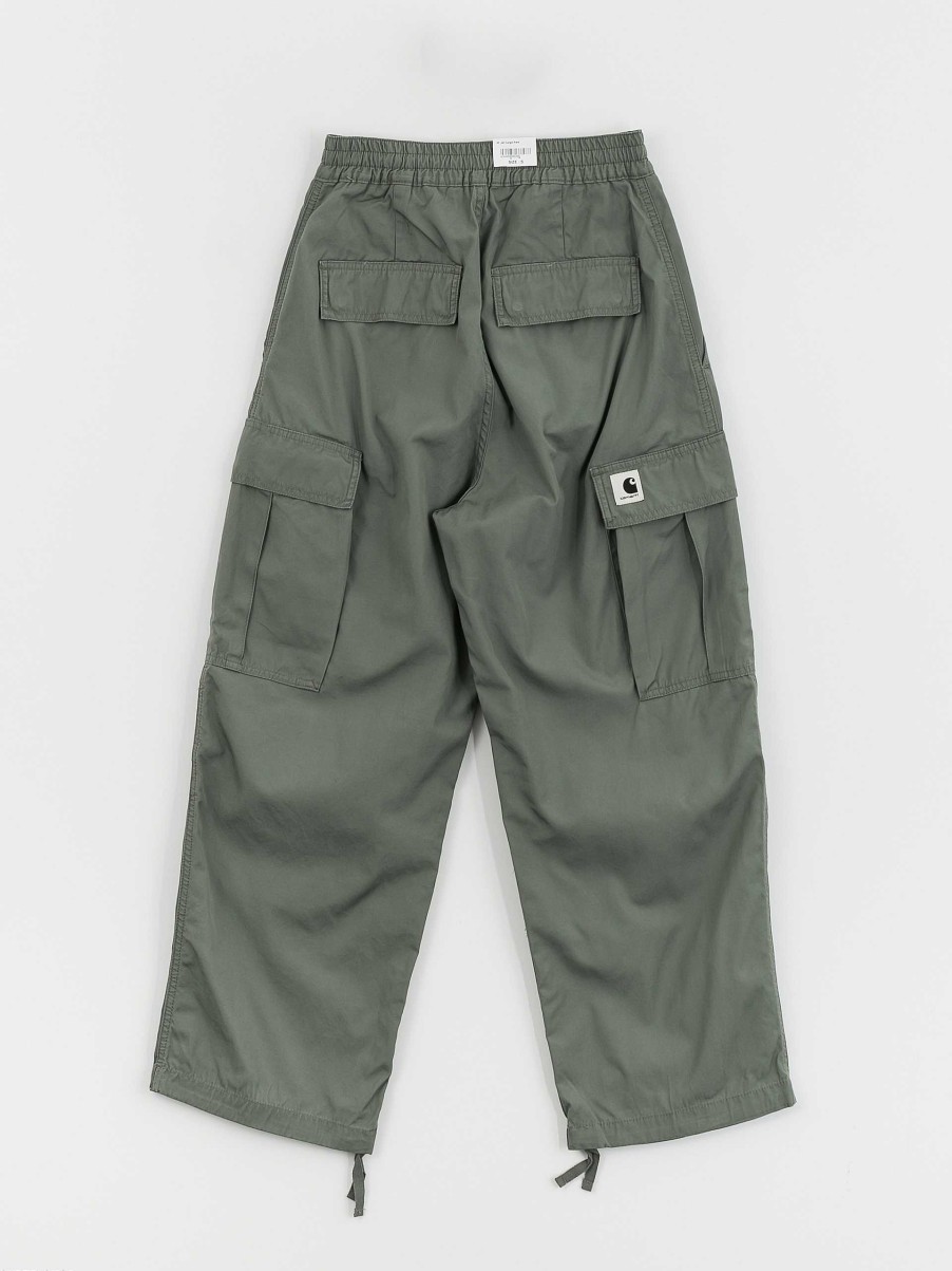 Clothing Carhartt WIP Pants | Carhartt Wip Jet Cargo Pants Wmn Green