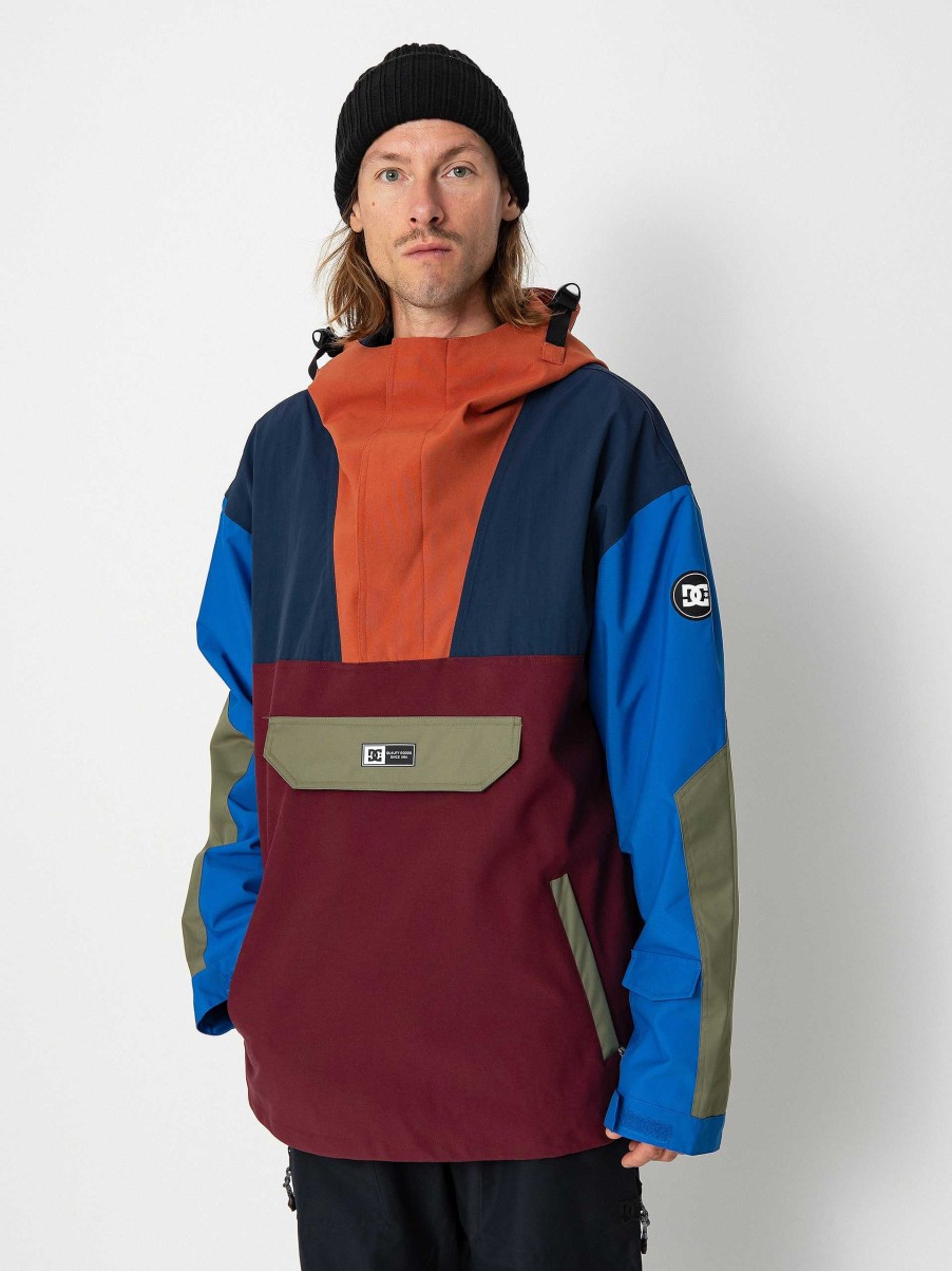 Clothing DC Snowboard Jackets | Mens Dc 43 Anorak Snowboard Jacket Multicolor