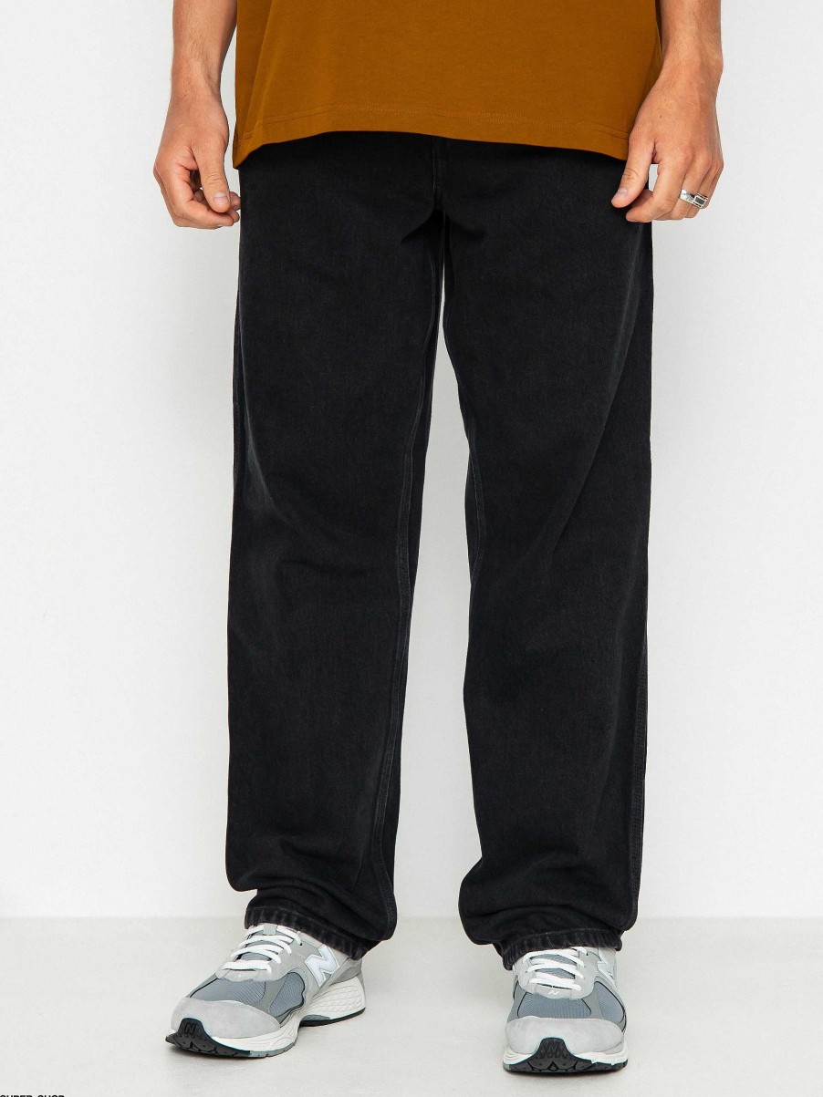 Clothing Carhartt WIP Pants | Carhartt Wip Single Knee Pants Black