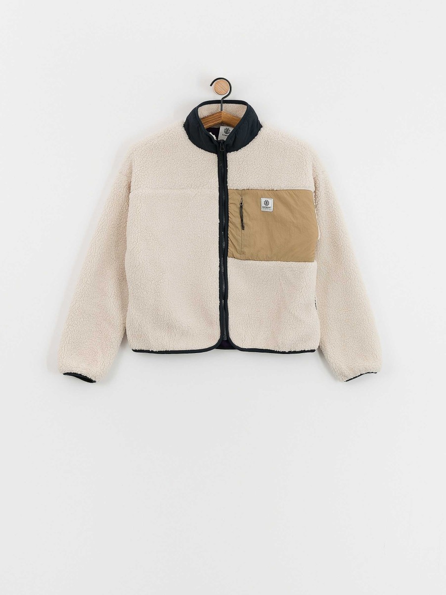 Clothing Element Jackets | Element Oak Sherpa Jacket Wmn Beige