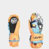 Clothing Level Snowboard Gloves | Level Animal Rec Jr Gloves Orange