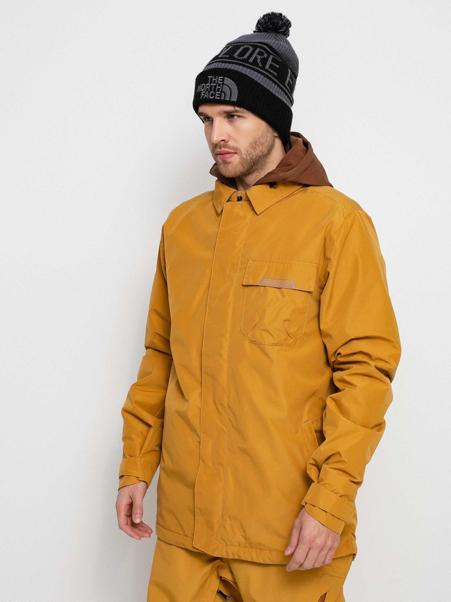 Clothing Burton Snowboard Jackets | Mens Burton Dunmore Snowboard Jacket Golden