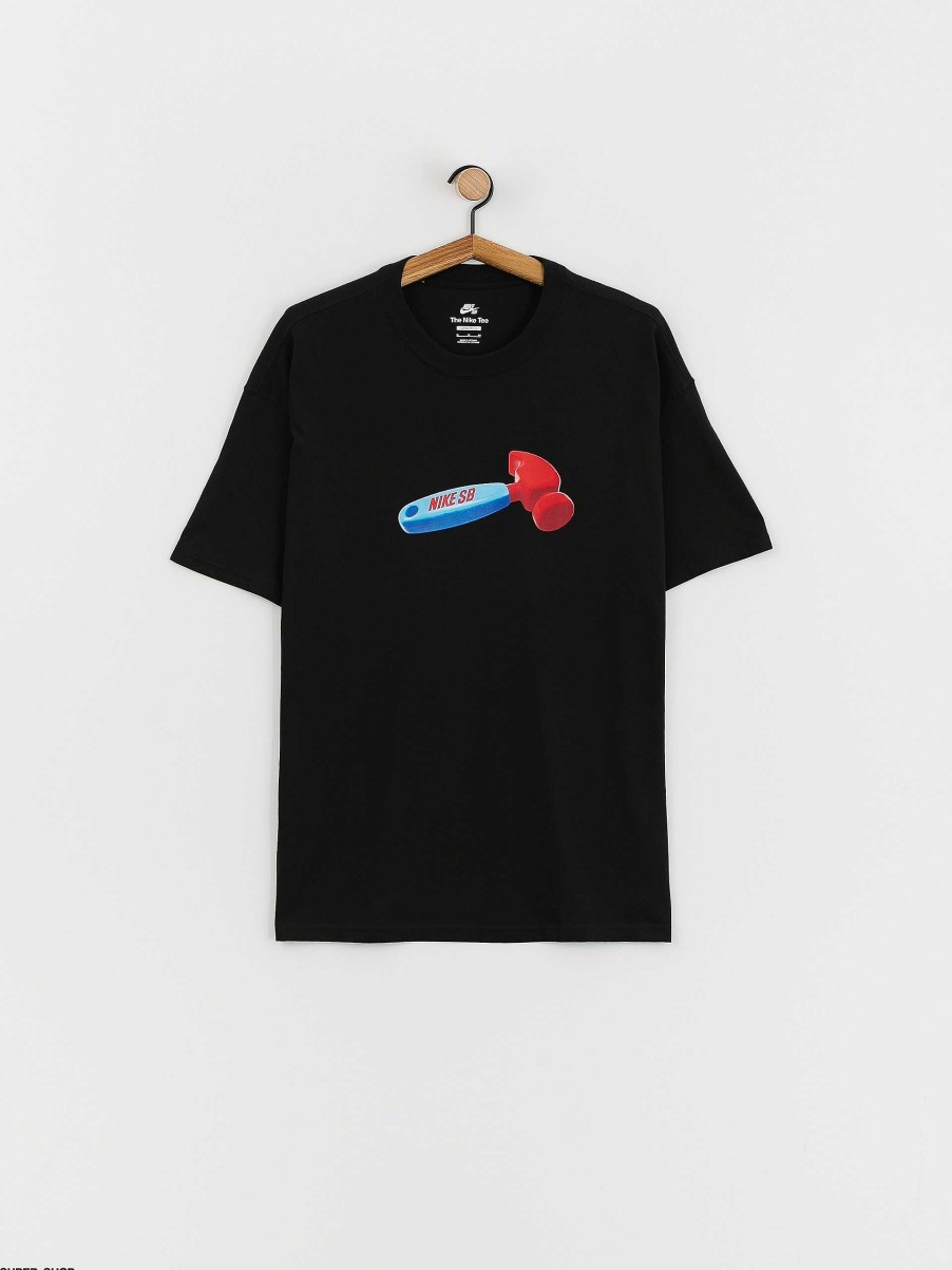 Clothing Nike SB T-Shirts | Nike Sb Toy Hammer T-Shirt Black