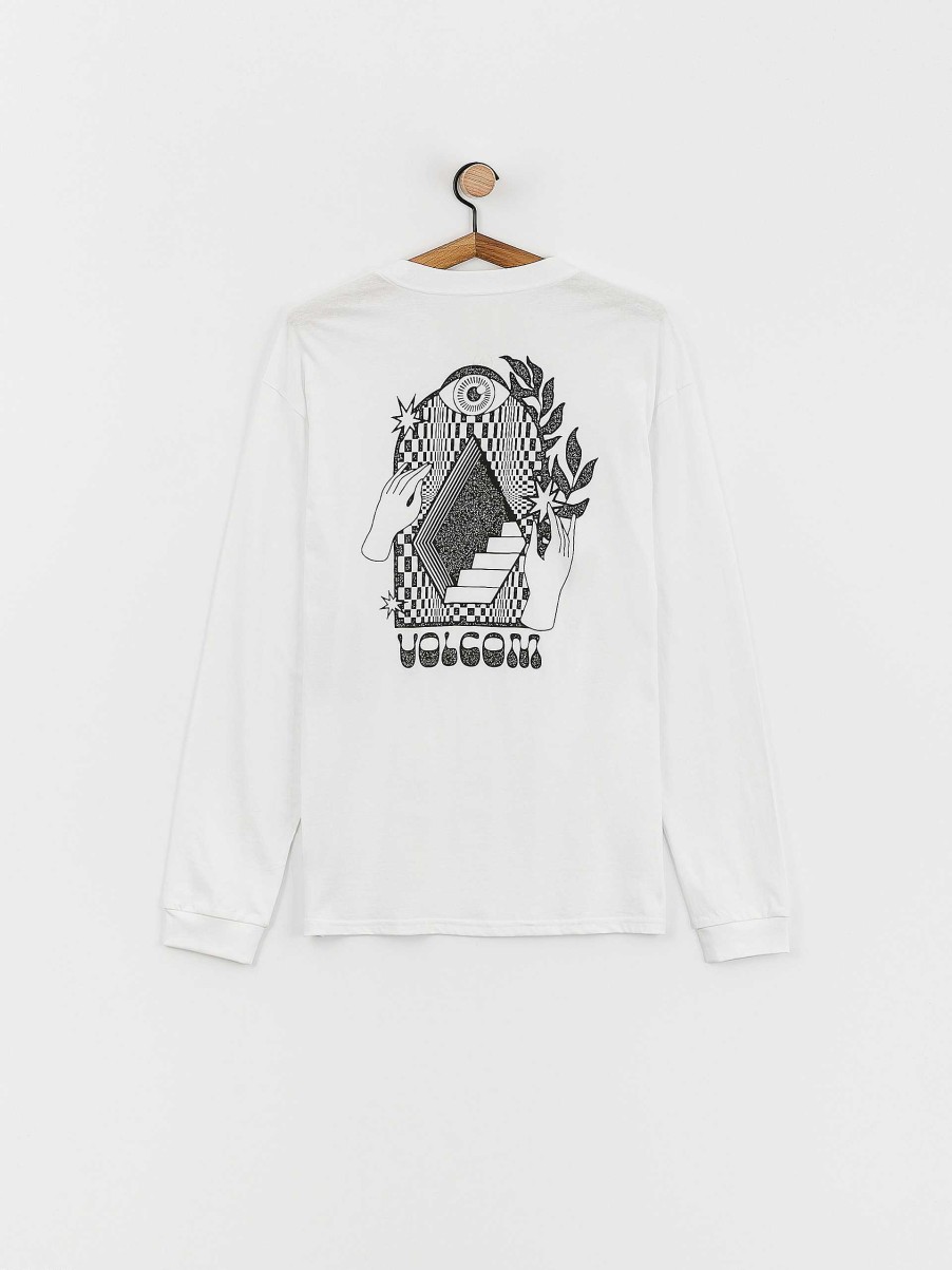 Clothing Volcom Longsleeves | Volcom Stairway Longsleeve White