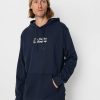 Clothing DC Sweatshirts/Hoodies | Dc Big Willys Hd Hoodie Navy Blue