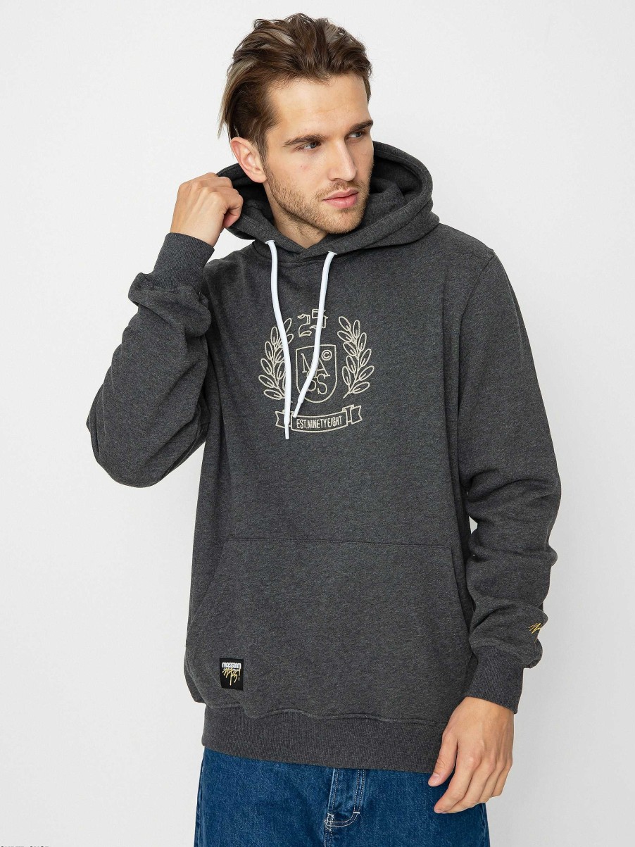 Clothing MassDnm Sweatshirts/Hoodies | Massdnm Herald Hd Hoodie Grey