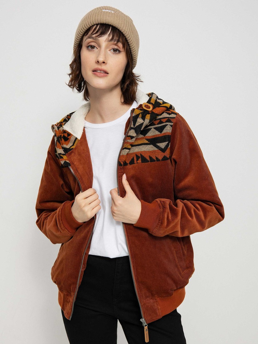 Clothing Iriedaily Jackets | Iriedaily Indi Spice Jacket Wmn Brown